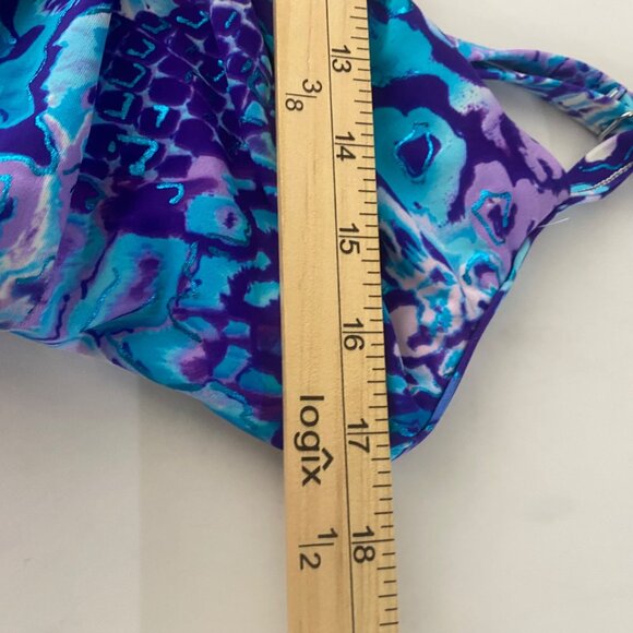 Miraclesuit Tankini Swim Top Womens Size M Underwire‎ Bra Resort Beach - Picture 7 of 12